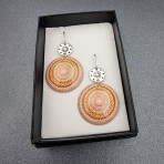 Earrings | Koorie Tales | Sunset Meeting | Silver Dotty Earrings